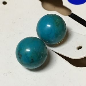 Turquoise Post Earrings